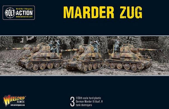 Bolt Action German Marder Tank Destroyer Zug