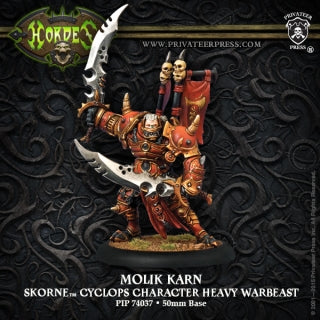 Skorne Heavy Warbeast Cyclops Molik Karn (PIP 74037)