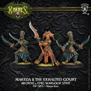 Skorne Epic Warlock Makeda & Exalted Court (3) (PIP 74071)