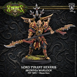 Skorne Warlock Lord Tyrant Hexeris (PIP 74091)