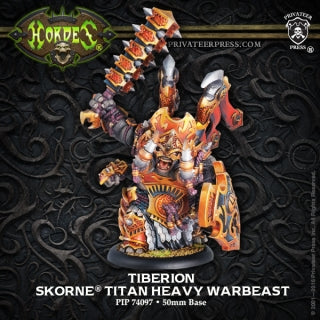 Skorne Heavy Warbeast Titan Tiberion Upgrade Kit (PIP 74061)