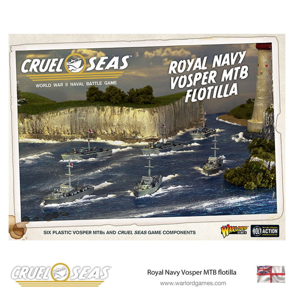 Cruel Seas British Royal Navy Vosper MTB Flotilla