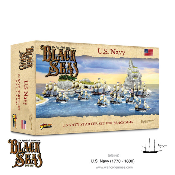 Black Seas American U.S. Navy (1770 - 1830)