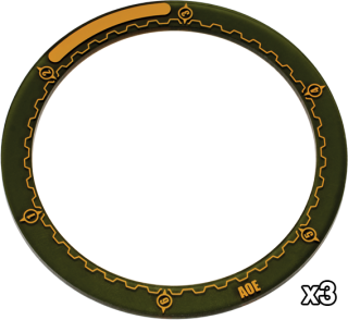 Warmachine 4˝ Area of Effect Ring Markers (PIP 91080)