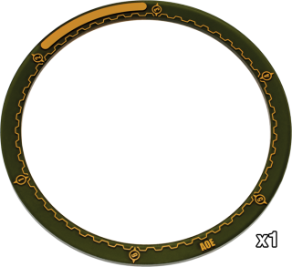 Warmachine 5˝ Area of Effect Ring Marker (PIP 91081)