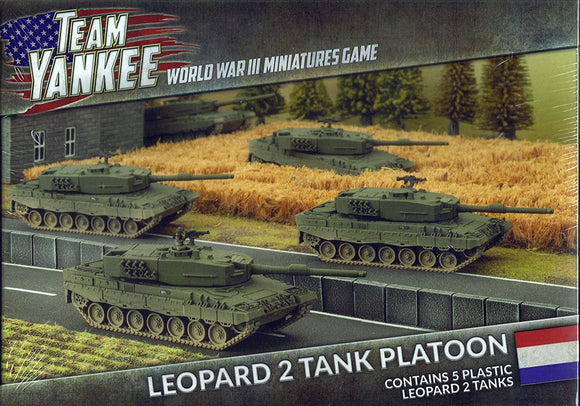 Team Yankee Dutch Leopard 2 Tank Platoon (TDBX01)