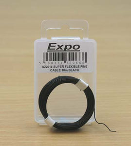 Expo Electricals Very Fine Cable Black (A22016)
