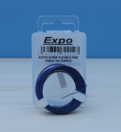 Expo Electricals Very Fine Cable Purple (A22019)