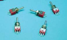 Expo Electrical Pack of 5 SPDT Sub Centre Off, 3 Positions Miniature Switches (A28096)