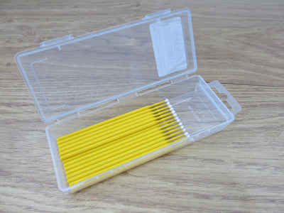 Expo Electrical 20 Piece Dispenser Box Medium Yellow Bendable Micro Applicators (A45811)