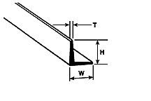 Plastruct AFS-12 Angles per 4