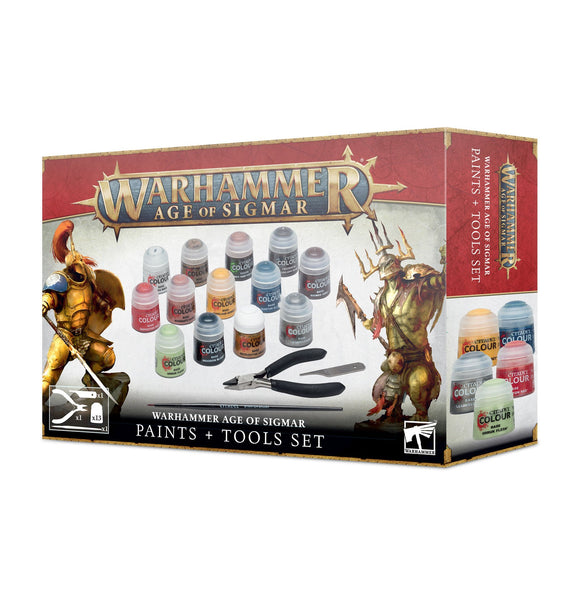 Age of Sigmar Paints & Tools Set