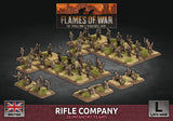 Flames of War Late War British Rifle Company (BBX53)