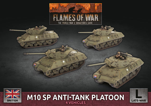 Flames of War Late War M10 SP Anti-Tank Troop (BBX62)