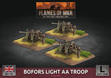 Flames of War Late War British Bofors Light AA Troop (BBX65)