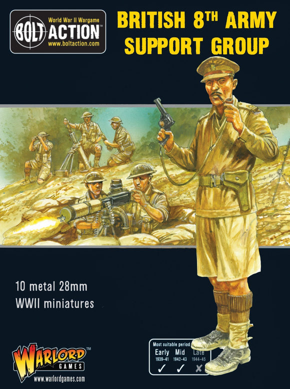 Bolt Action 8th Army Support Group