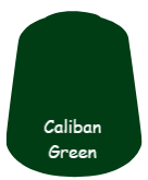 Caliban Green Base Paint