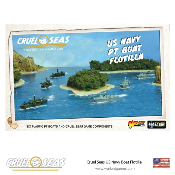 Cruel Seas American US Navy PT Boat Flotilla