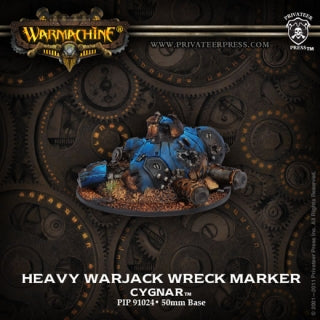 Cygnar Heavy Warjack Wreck Marker (PIP 91024)