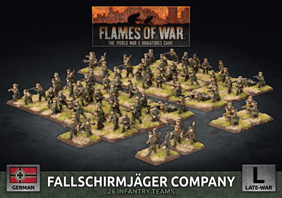 Flames of War Late War German Fallschirmjager Company (GBX136)