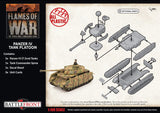 Flames of War Late War German Panzer IV Platoon (GBX142)