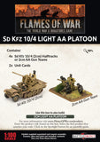 Flames of War Late War German SdKfz 10/4 Light AA Platoon (GBX147)