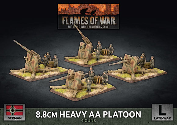Flames of War Late War 8.8cm Heavy AA Platoon (GBX149)