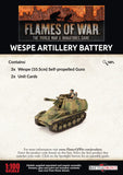 Flames pf War Late War German Wespe 10.5cm SP Artillery Battery (GBX155)