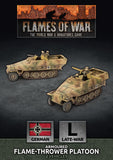 Flames of War Late War German Sd Kfz 251 Flamethrower Platoon (GBX156)