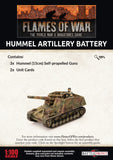 Flames of War Late War German Hummel 15cm SP Artillery Battery (GBX158)