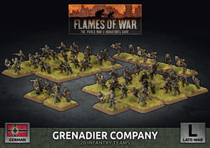 Flames of War Late War German Grenadier Company (GBX170)
