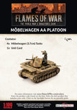 Flames of War Late War Mobelwagen 3.7cm AA Tank Platton (GBX174)