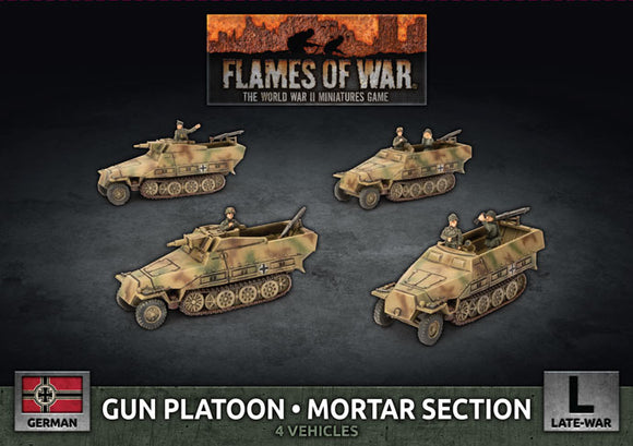 Flames of War Late War German Sd Kfz 251 Platoon (GBX177)