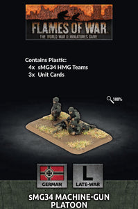 Flames of War Late War German MG34 Machine-gun Platoon (GE784)