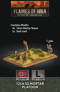 Flames of War Late War German 12cm SS Mortar Platoon (GE799)