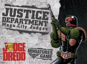 2000 AD Justice Department Mega City Judges