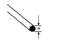 Plastruct .62MM Round Rod per 10