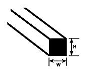 Plastruct MS-125 Square Rod per 10