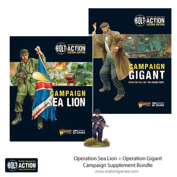 Bolt Action Operation Sea-Lion & Gigant Campain Books