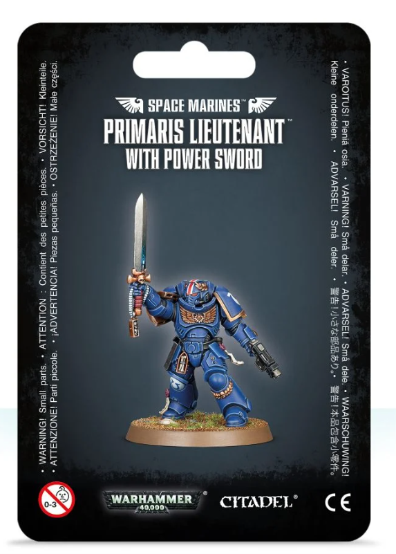 Space Marine Primaris Lieutenant with Power Sword