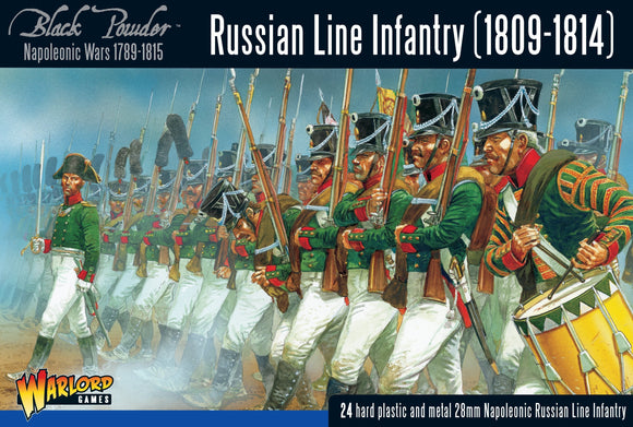 Black Powder Russian Line Infantry 1809-1814