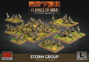 Flames of War Late War Soviet Storm Group (SBX81)