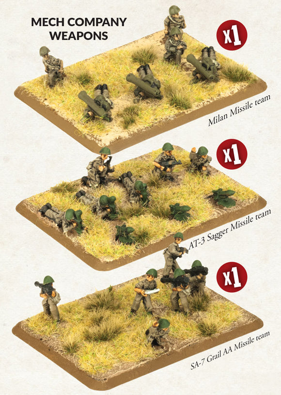 Team Yankee Iraqi Mech Weapons Platoon (TIQ703)
