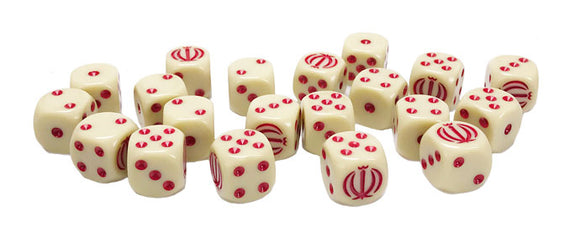 Team Yankee Iranian Dice Set (TIR900)