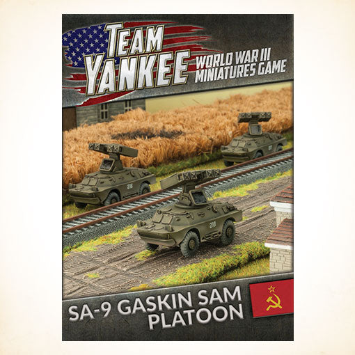 Team Yankee Soviet and East German SA-9 Gaskin SAM Platoon (TSBX12)