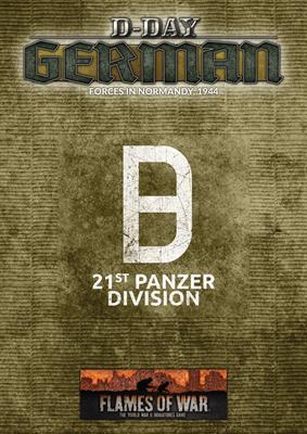 Flames of War Late War D-Day: 21st Panzer (FW268)