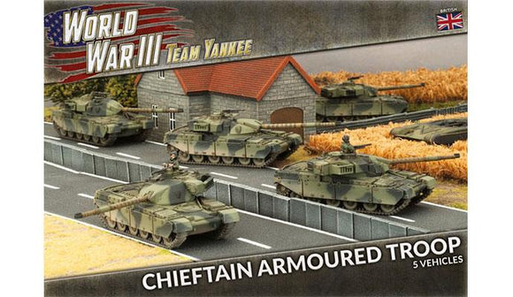 Team Yankee Chieftan Armoured Troop (TBBX01)