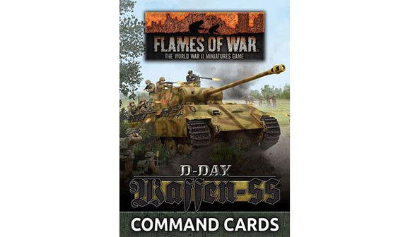 Flames of War Late War German Waffen-SS Command Card Pack (FW265C)