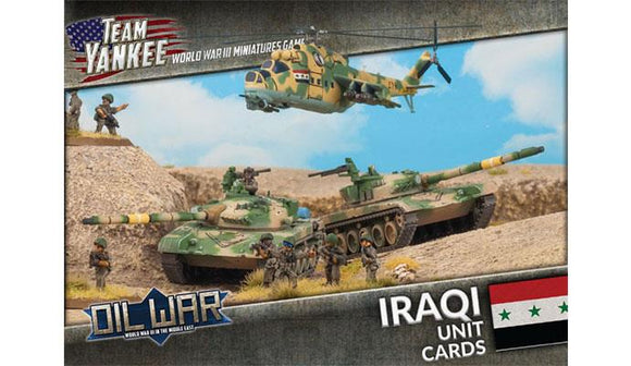 Team Yankee Oil War - Iraqi Unit Cards (TIQ901)