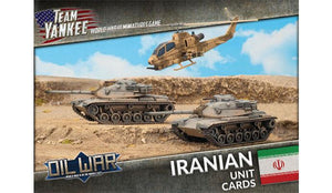 Team Yankee Oil War - Iranian Unit Cards (TIR901)